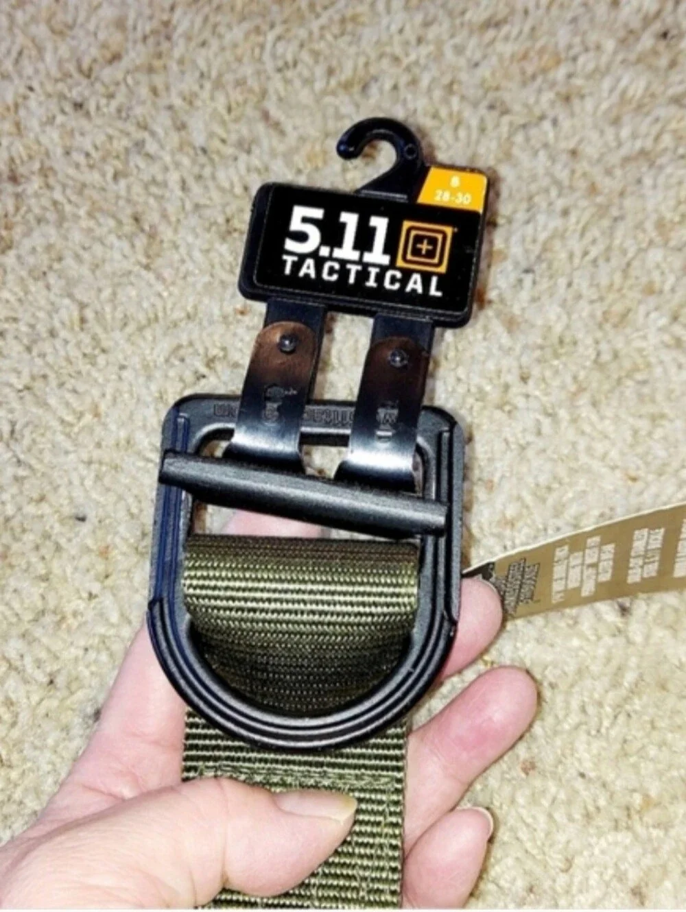5.11 Tactical Series Men's Operator Belt SZ S (28-30